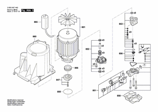 BOSCH Lagersatz | Ersatzteile f�r AQT 45-14 X - F016F04646