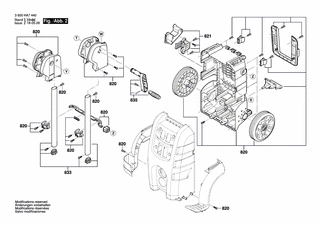 BOSCH Handgriff-Set | Ersatzteile f�r AQT 45-14 X -...