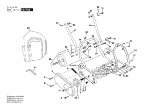 BOSCH Unterlegscheibe | Ersatzteile f�r CLASSIC PETROL...