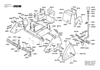 BOSCH Etikett | Ersatzteile f�r ROYALE 20, ROYALE 24 - F016L12766