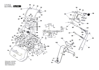 BOSCH Federhebel | Ersatzteile f�r ROYALE 20, ROYALE 24 - F016L12774