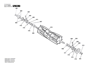 BOSCH Unterlegscheibe | Ersatzteile f�r ARM 36, CLASSIC PETROL 43S - F016L17849