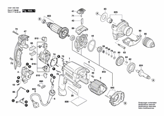 BOSCH Bürstenplatte | Ersatzteile für GSB 16 RE | 1614336061