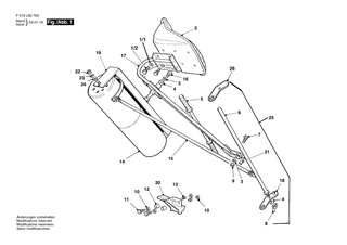 BOSCH Schraube | Ersatzteile f�r ROYALE 20, ROYALE 24 - F016L20472