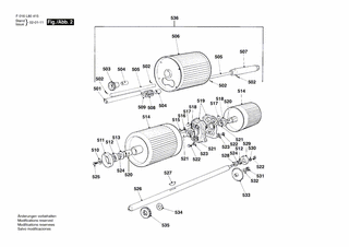 BOSCH Schraube | Ersatzteile f�r ROYALE 30 - F016L20489