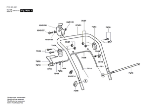 BOSCH Gewindeschneidschraube M 4x35 | Ersatzteile f�r CLASSIC PETROL 43S, P14S - F016L35303