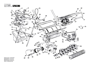 BOSCH Schraube | Ersatzteile f�r ASM 30, AMR 30 - F016L36179