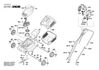 BOSCH Schraube M5x8 Csk Hd. | Ersatzteile f�r AXT Rapid 180, AXT Rapid 200 - F016L36542