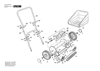 BOSCH Haltearm | Ersatzteile f�r AHM 30, AHM 30 C - F016L57208