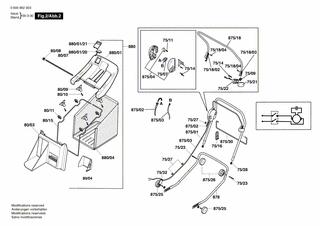 BOSCH Kabelklemme | Ersatzteile f�r ARM 36 ACCU, ARM 36 -...