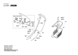 BOSCH Kabelklemme | Ersatzteile f�r ARM 36 ACCU, ARM 36 - F016L59236