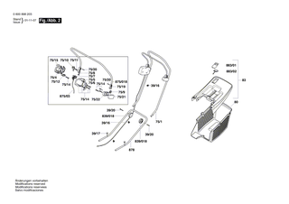 BOSCH Kabelklemme | Ersatzteile f�r ARM 36 ACCU, ARM 36 - F016L59236