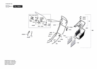 BOSCH Hinweisschild | Ersatzteile f�r ARM 32, ARM 32-17...