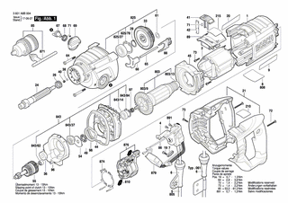 BOSCH Tiefenanschlag | Ersatzteile für GSB 162-2 | 2600460045