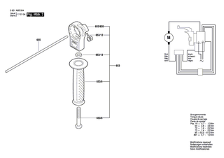 BOSCH Tiefenanschlag | Ersatzteile für GSB 162-2 | 2600460045