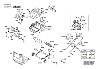 BOSCH Bolzen M6x50 | Ersatzteile f�r ROTAK 40, ROTAK 40 C - F016L59277