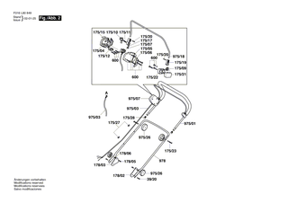 BOSCH Ein/Aus-Schalter | Ersatzteile f�r ASM 32 ACCU, ARM 36 ACCU - F016L59288