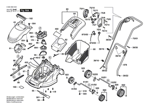 BOSCH Beilegring | Ersatzteile f�r ROTAK 40, ROTAK 40 C - F016L59325