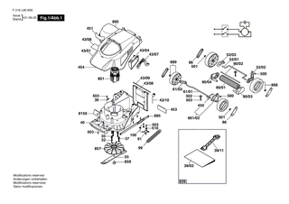 BOSCH Klemmhebel | Ersatzteile f�r ARM 32, ARM 32 E - F016L59334