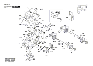 BOSCH Stopfen | Ersatzteile f�r ROTAK 34, ARM 32 - F016L59372