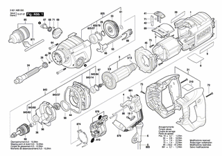 BOSCH Polschuh 230V | Ersatzteile für GSB 162-2 RE | 1619P08345