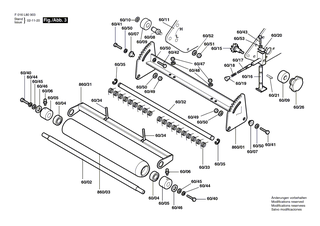 BOSCH Rollenzapfen | Ersatzteile für ROYALE 20, ROYALE 24 - F016L59599