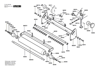 BOSCH Rollenzapfen | Ersatzteile für ROYALE 20, ROYALE 24 - F016L59599