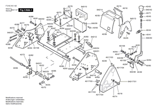 BOSCH Klebeschild | Ersatzteile f�r ROYALE 20, ROYALE 24 - F016L59921