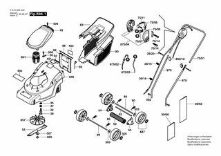 BOSCH Verschlussdeckel | Ersatzteile f�r ARM 32 E, ARM...