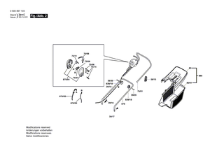 BOSCH Verschlussdeckel | Ersatzteile f�r ARM 32 E, ARM 32-12 ACCU - F016L61773