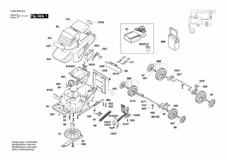 BOSCH Verbindungskabel | Ersatzteile f�r ARM 32 ACCU, ARM...
