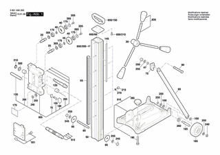 BOSCH Ständer | Ersatzteile für GCR 350 | 1600A00846