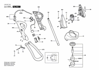 BOSCH Rastelement | Ersatzteile f�r ART 23 GFSV, ART 23...