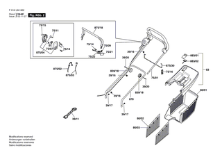 BOSCH Auffangbehaelter | Ersatzteile f�r ARM 32, ARM 32 E - F016L62806