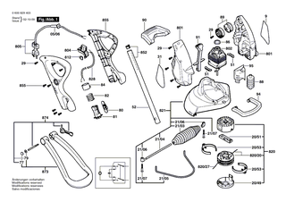 BOSCH Elektromotor | Ersatzteile f�r ART 30 GSD, ART 30 GSD V - F016L63125