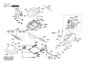 BOSCH Flanschwelle | Ersatzteile f�r AMR 32 F, ASM 32 - F016L63341
