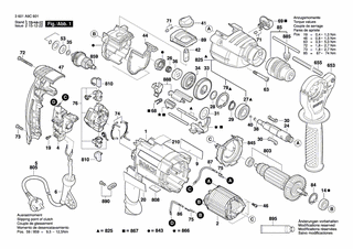 BOSCH Zahnstange | Ersatzteile für GSB 21-2 RE | 2606308925