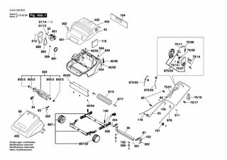 BOSCH Geh�useoberteil | Ersatzteile f�r CEM32, CONCORDE...