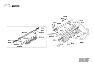 BOSCH Spindel | Ersatzteile f�r BALMORAL 14S, BALMORAL 14SE - F016L64557