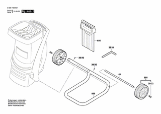 BOSCH Achse | Ersatzteile f�r AXT Rapid 180, AXT Rapid...