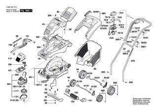 BOSCH Seilhalter | Ersatzteile f�r CONCORDE 320F, ECLIPSE...