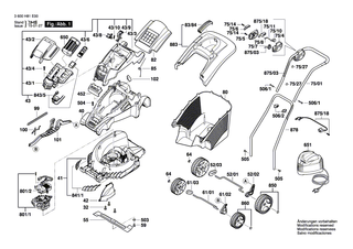 BOSCH Blattfeder | Ersatzteile f�r ROTAK 370 LI, ROTAK 34 LI - F016L65815