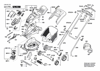 BOSCH Spindel | Ersatzteile f�r ROTAK 37 R, Rotak 34 R -...