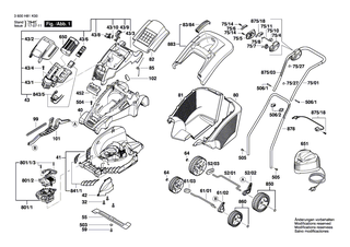 BOSCH Arretierung | Ersatzteile f�r ROTAK 34 LI (ERGOFLEX), ROTAK 34 LI (ERGOFLRX) - F016L65988