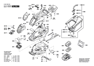 BOSCH Bolzen M10x30 | Ersatzteile f�r ROTAK 34 LI (ERGOFLEX), ROTAK 34 LI (ERGOFLRX) - F016L66141