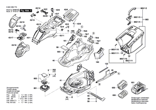 BOSCH Federscheibe | Ersatzteile f�r ROTAK 34 LI (ERGOFLEX), ROTAK 34 LI (ERGOFLRX) - F016L66173