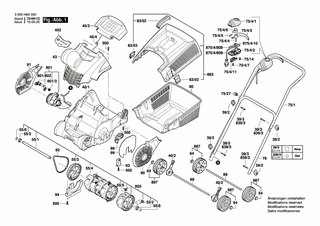 BOSCH Untergriff | Ersatzteile f�r ALR 900 - F016L66350