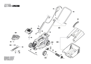 BOSCH Lagerdeckel | Ersatzteile f�r ROTAK 40, ROTAK 40 C - F016L67627