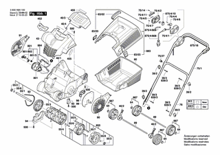 BOSCH Chassis | Ersatzteile f�r ALR 900, AVR 1100 -...