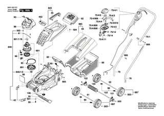 BOSCH Abst�tzelement | Ersatzteile f�r ROTAK 32, ROTAK 32 R - F016L67976